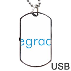 Logo Of Visegrád Group Dog Tag Usb Flash (two Sides) by abbeyz71