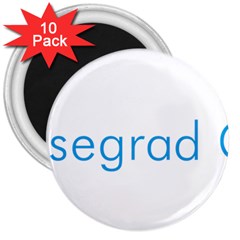 Logo Of Visegrád Group 3  Magnets (10 Pack)  by abbeyz71