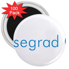 Logo Of Visegrád Group 3  Magnets (100 Pack) by abbeyz71