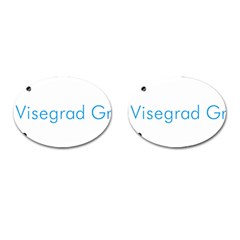 Logo Of Visegrád Group Cufflinks (oval) by abbeyz71