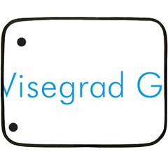 Logo Of Visegrád Group Double Sided Fleece Blanket (mini)  by abbeyz71