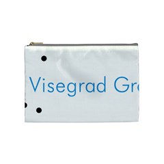 Logo Of Visegrád Group Cosmetic Bag (medium) by abbeyz71