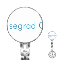 Logo Of Visegrád Group Stainless Steel Nurses Watch by abbeyz71