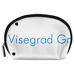 Logo Of Visegrád Group Accessory Pouch (large) by abbeyz71