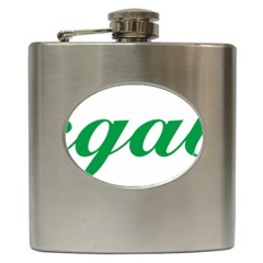 Logo Of Ashgabat Hip Flask (6 Oz) by abbeyz71