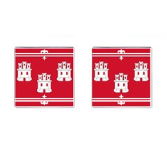 Flag Of Aberdeen Cufflinks (square) by abbeyz71