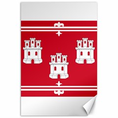 Flag Of Aberdeen Canvas 24  X 36  by abbeyz71