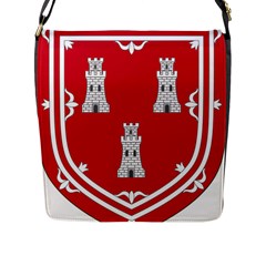 Shield Of The Arms Of Aberdeen Flap Closure Messenger Bag (l) by abbeyz71