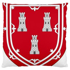 Shield Of The Arms Of Aberdeen Large Flano Cushion Case (two Sides) by abbeyz71