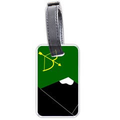 Flag Of Hunza  Luggage Tag (one Side) by abbeyz71