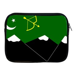 Flag Of Hunza  Apple Ipad 2/3/4 Zipper Cases by abbeyz71