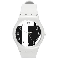 Jetzt Logo Round Plastic Sport Watch (m) by abbeyz71