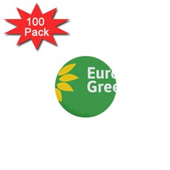 Logo Of The European Green Party 1  Mini Buttons (100 Pack)  by abbeyz71