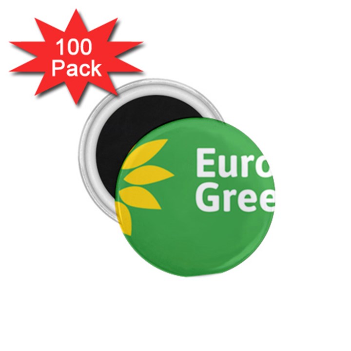 Logo of the European Green Party 1.75  Magnets (100 pack) 