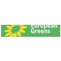 Logo Of The European Green Party Small Flano Scarf by abbeyz71