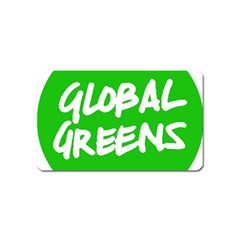 Logo Of Global Greens  Magnet (name Card) by abbeyz71