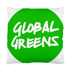 Logo Of Global Greens  Standard Cushion Case (one Side)