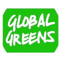 Logo Of Global Greens  Double Sided Flano Blanket (large)  by abbeyz71