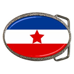 Flag Of Yugoslav Partisans Belt Buckles by abbeyz71