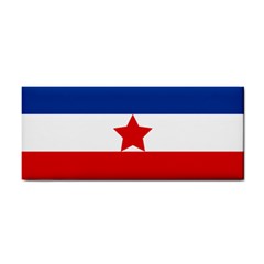 Flag Of Yugoslav Partisans Hand Towel by abbeyz71