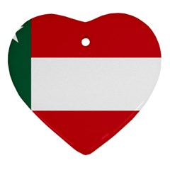 Flag Of The Republic Of Yucatán Ornament (heart) by abbeyz71