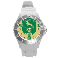 Official Seal Of Yucatán Round Plastic Sport Watch (l) by abbeyz71