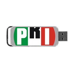 Logo Of Partido Revolucionario Institucional - Pri Portable Usb Flash (one Side) by abbeyz71