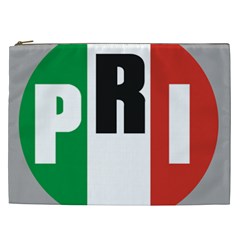 Logo Of Partido Revolucionario Institucional - Pri Cosmetic Bag (xxl) by abbeyz71