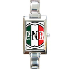 Logo Of National Revolutionary Party, 1929-1938 Rectangle Italian Charm Watch by abbeyz71