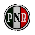 Logo of National Revolutionary Party, 1929-1938 Standard 15  Premium Flano Round Cushions Back