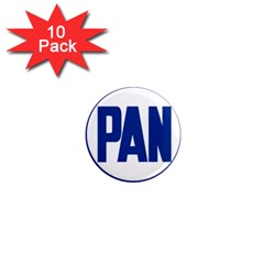 Logo Of Mexican National Action Party 1  Mini Magnet (10 Pack)  by abbeyz71