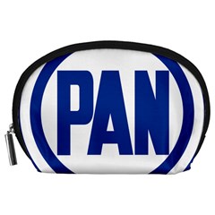 Logo Of Mexican National Action Party Accessory Pouch (large) by abbeyz71