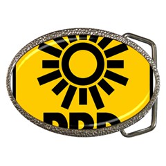 Logo Of Party Of The Democratic Revolution Belt Buckles by abbeyz71