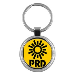 Logo Of Party Of The Democratic Revolution Key Chain (round)