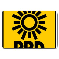 Logo Of Party Of The Democratic Revolution Large Doormat  by abbeyz71