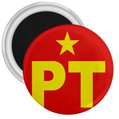 Logo of Mexico s Labor Party 3  Magnets