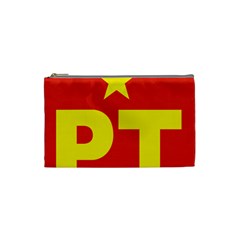 Logo Of Mexico s Labor Party Cosmetic Bag (small) by abbeyz71