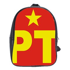 Logo of Mexico s Labor Party School Bag (XL)