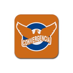 Convergencia Logo, 2002-2011 Rubber Coaster (square)  by abbeyz71
