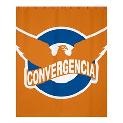 Convergencia Logo, 2002-2011 Shower Curtain 60  X 72  (medium)  by abbeyz71