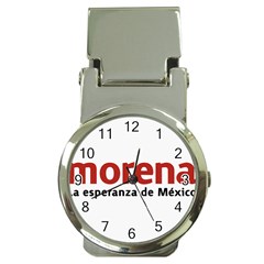 Logo Of Mexico The National Regeneration Movement Party Money Clip Watches by abbeyz71