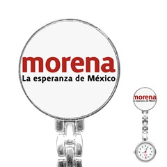 Logo Of Mexico The National Regeneration Movement Party Stainless Steel Nurses Watch by abbeyz71