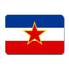 Flag Of Yugoslavia, 1946-1992 Small Doormat  by abbeyz71