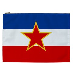 Flag Of Yugoslavia, 1946-1992 Cosmetic Bag (xxl) by abbeyz71