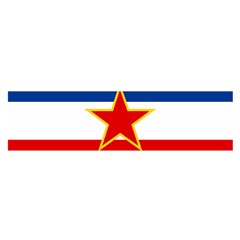 Flag Of Yugoslavia, 1946-1992 Satin Scarf (oblong) by abbeyz71