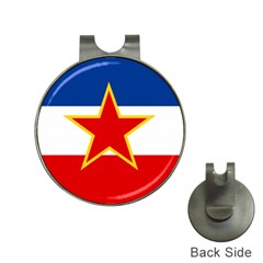 Civil Ensign Of Yugoslavia, 1950-1992 Hat Clips With Golf Markers by abbeyz71
