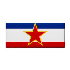 Civil Ensign Of Yugoslavia, 1950-1992 Hand Towel by abbeyz71