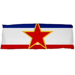 Civil Ensign Of Yugoslavia, 1950-1992 Body Pillow Case (dakimakura) by abbeyz71