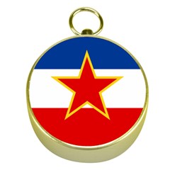 Civil Ensign Of Yugoslavia, 1950-1992 Gold Compasses by abbeyz71