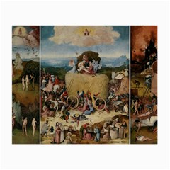 Heronimus Bosch The Haywagon 2 Small Glasses Cloth (2 Sides) by impacteesstreetwearthree